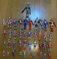 ウルトラマン ソフビ フィギュア 33体セット - メルカリ