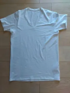 HEATTECH エクストラウォーム Vネック Tシャツ Lサイズ ホワイト