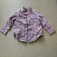 Ralph Lauren チェック柄長袖シャツ 3T