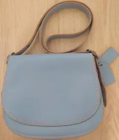 COACH ライトブルーのショルダーバッグ