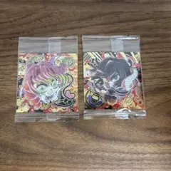 鬼滅の刃 ウエハース シール 甘露寺蜜璃 伊黒小芭内