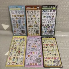 スヌーピー　ボンボンドロップシール 6枚セット