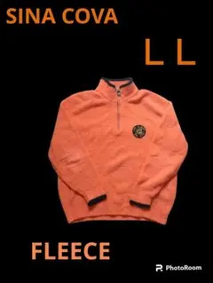 SINA COVA 高級　フリース　ジップパーカー　サイズL 美品 SINA COVA 高級 フリース ジップパーカー サイズL 美品 SINACOVA