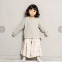 ⭐️新品　ローリーズファーム　キッズ　スカーチョ　パンツ　ドット　秋　120のサムネイル