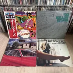 洋楽アナログレコード 4枚セット ビートルズ ストーンズ