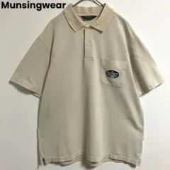 Grand Slam Munsingwear 半袖ポロシャツ M ベージュ - メルカリ