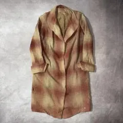 「special」50s shadow check wool gown