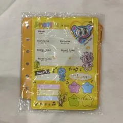 エンジェルブルー プロフィール帳風ポーチ 黄色