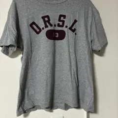 orSlow D.R.S.L. 13 プリント Tシャツ グレーのサムネイル