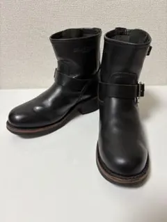 NEVADA ショート エンジニアブーツスチールトゥ 黒 26.5cm - メルカリ