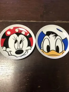 KIRIN ミニーマウス ドナルドダック プレート 2枚セット