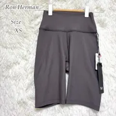 【新品】Ron Herman ヨガウェア ショーツ XS グレー リブ 速乾ジムのサムネイル