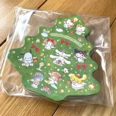 【新品未開封】サンリオキャラクターズ クリスマスツリー缶