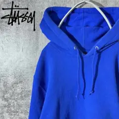 [大人気]　ステューシー　パーカー　刺繡　SSリンク　企業ロゴ　シンプル◎