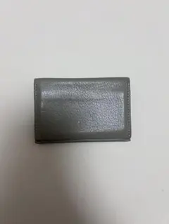 ベージュ レザー 名刺入れ レディース