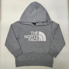 ノースフェイス フロントロゴ スウェットパーカー フーディー キッズ 100