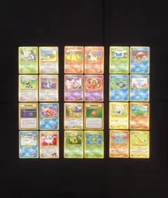 【T2079】ポケモンカード旧裏24枚まとめ売り