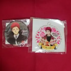 《２点》黒子のバスケ 赤司征十郎 缶バッジ&PVCチャーム