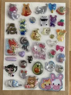 ボンボンドロップシール おすそ分け【正規品】プチドロップステッカー　ピクサー