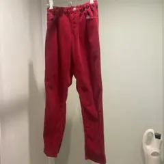 WASK ワスク　160 パンツ　赤　コーデュロイ　B品