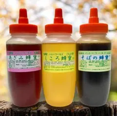 くるみ様専用　特選あざみ蜜　しころ蜜　そば蜜　健康志向300g3本セット