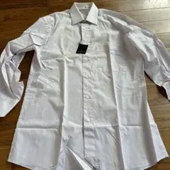 LANVIN 長袖シャツ ストライプ 薄いパープル新品タグ付きスイス製37