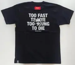 【新品】ピンクドラゴン / Cream Soda カーシブロゴTシャツ (XL)