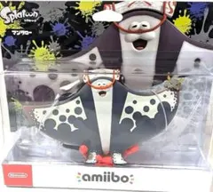新品未開封・Splatoon マンタロー amiibo アミーボ スプラトゥーン