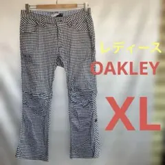 OAKLEY レディース ゴルフパンツ ギンガムチェック 薄手 2way 速乾性のサムネイル