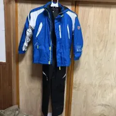 PERSON'S スキーウェア LL 青上下セット　メンズ