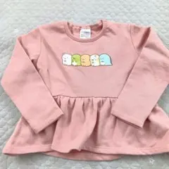 すみっコぐらし チュニックトレーナー ピンク110