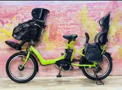 ZK3631 電動自転車 ヤマハ パスキス 子供乗せ 20インチ 送料無料 