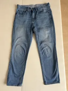 GU ハイウエストストレートジーンズ　Lサイズ