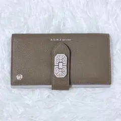 ADMJ☆アールデコモティーフ☆日本製牛革スモールウォレットZAOタマミ