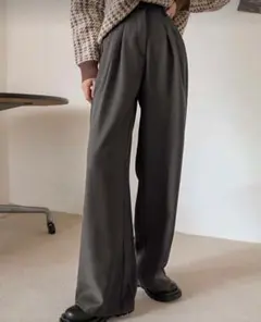 SHEIN DAZY グレー スラックス カジュアル ビジネス