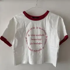 w closet フロントメッセージ 半袖Tシャツのサムネイル