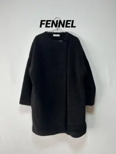 新品未使用♦︎FENNEL♦︎コート　アウター　黒 2025年最新】フェンネル コートの人気アイテム - メルカリ