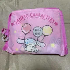 サンリオ サンリオキャラクターズ エコバック しまむら 新品 タグ付き　ピンク