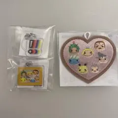Hey!Say!JUMP アクリルチップ ハニカミ めじるしチャーム ワッペン
