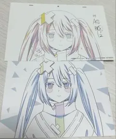 劇場版 プロジェクトセカイ 入場者特典 ブロマイド ミニ台本 バツミク