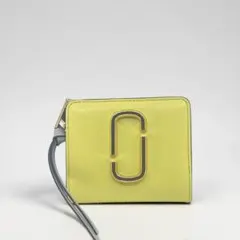 MARC JACOBS マークジェイコブス 二つ折り財布　イエロー　ネイビーのサムネイル