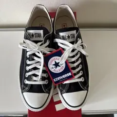 美品★CONVERSE ALL STAR J OX 日本製 キャンバス ブラック