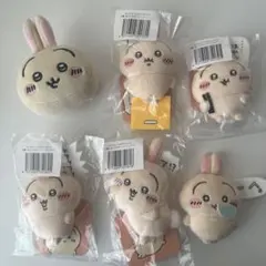 ちいかわ　うさぎ　マスコット　うさぎだらけくじ　E賞　ぬいぐるみバッジ