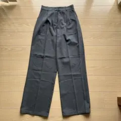グレー　ワイドパンツ Lサイズ