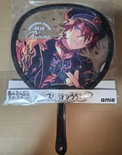 あんスタ フレフレスケルトンうちわDX ブラックラメ 朔間零 うちわ