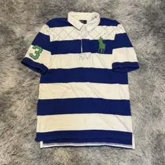 Polo Ralph Lauren ポロシャツ ビックポニー ストライプ