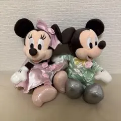 ミッキーミニーウエディングぬいぐるみ