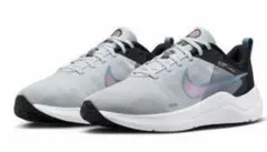 NIKEダウンシフター 12ウィメンズ ロード ランニングシューズグレー