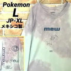 良デザイン Pokemon ミュウ ミュウツー タイダイ柄 アニメ ロンＴ