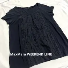 MaxMara WEEKEND LINE 半袖　カットソー　黒のサムネイル